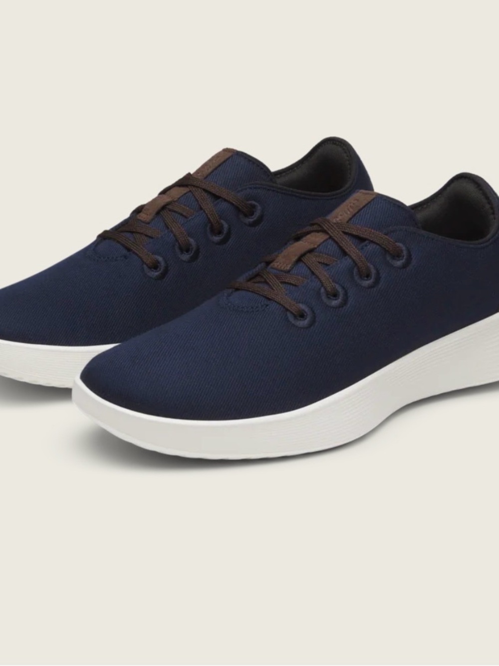 Allbirds Go Lux Men's Navy Casual Lace-Up Sneakers M9 W 10.5 NWB